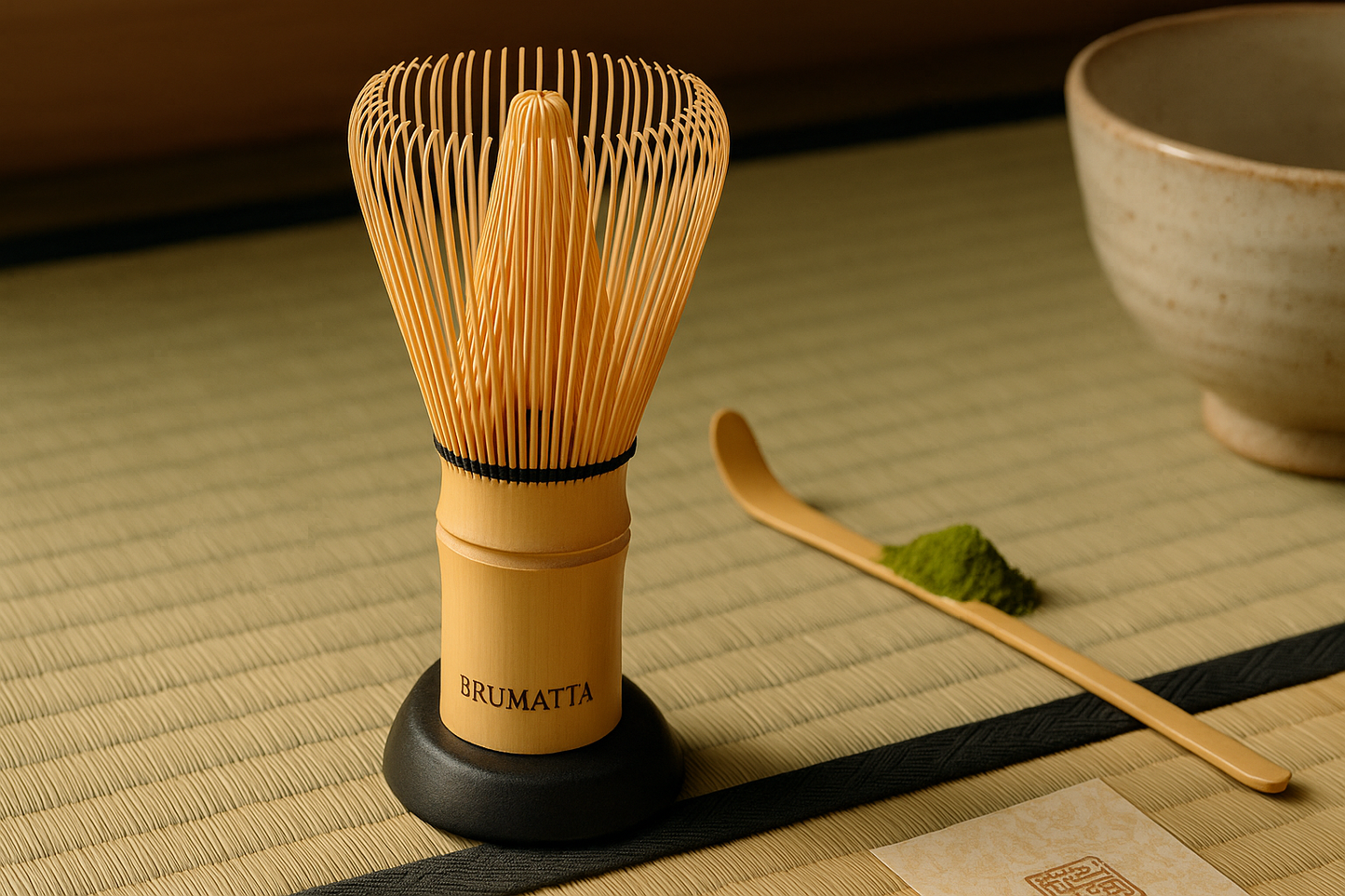 𝑬𝒍𝒆𝒗𝒂 𝒕𝒖 𝑹𝒊𝒕𝒖𝒂𝒍: 𝑩𝒓𝒖𝒎𝒂𝒕𝒕𝒂, Batidor para Matcha