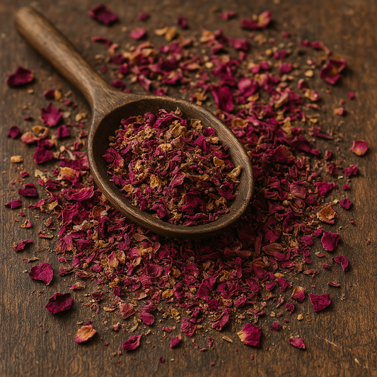 El Tesoro Floral: El Fascinante Mundo del Té de Rosas Trituradas