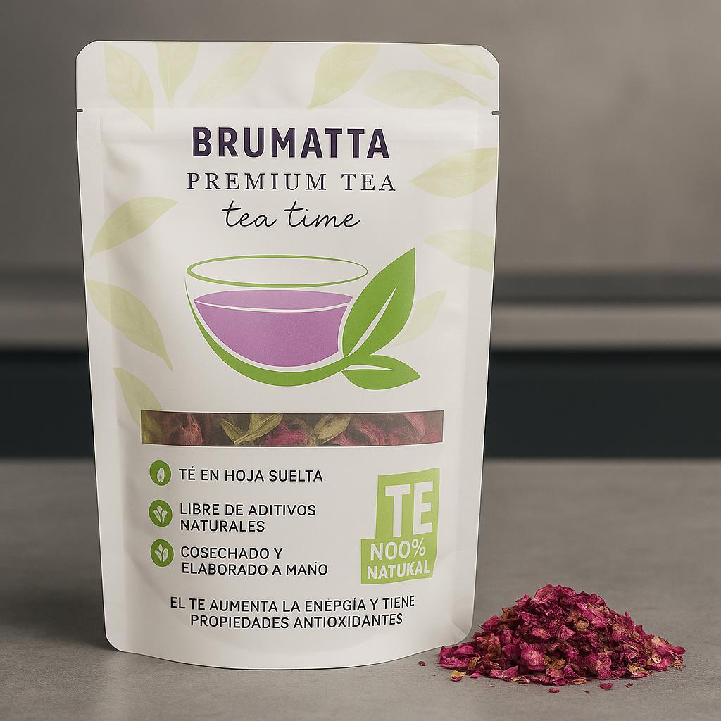 Té de Pétalos de Rosa Triturados – Elegancia y Aroma Floral en Cada Sorbo PREMIUM